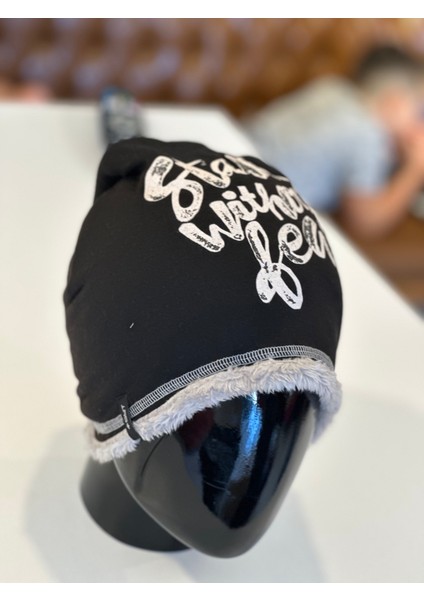 Unisex Polarlı Bere