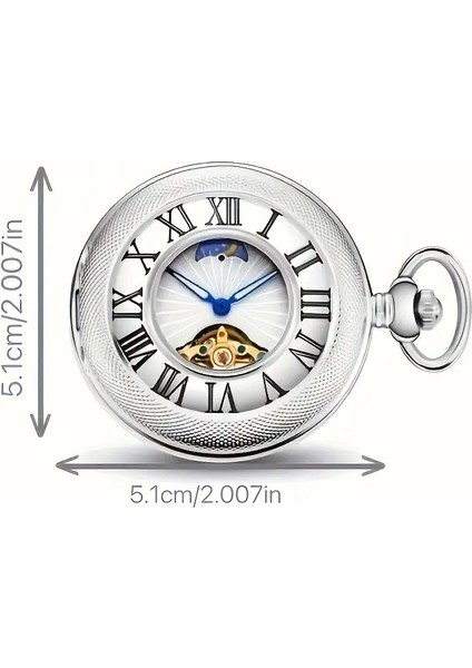 Köstekli Saat Kurmalı Gümüş Renk 710024 modelleri
