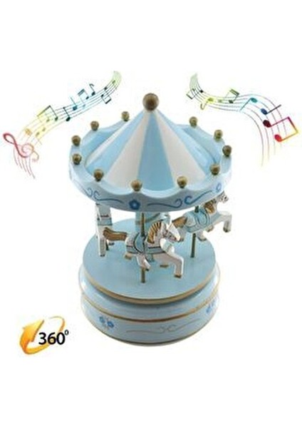 Mavi Atlı Karınca Müzik Kutusu-Kurmalı Atlı Karınca fiyatları