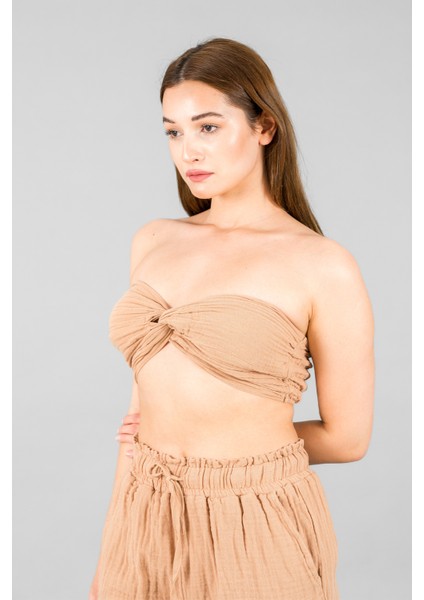 Müslin Kadın Crop Top fiyatları