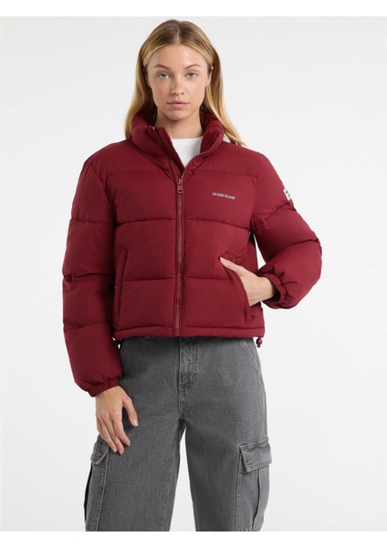 Gj Cropped Kadın Kırmızı Mont W4BL20WGII2-G5M3