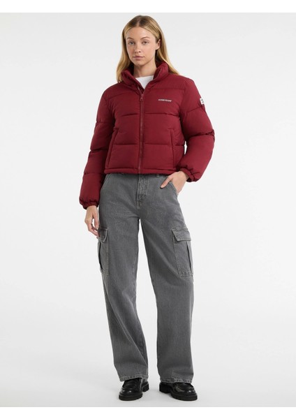 Gj Cropped Kadın Kırmızı Mont W4BL20WGII2-G5M3 fiyatları