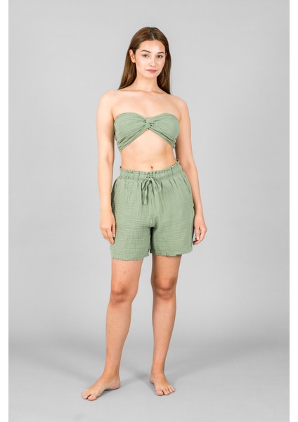 Müslin Kadın Crop Top fiyatları