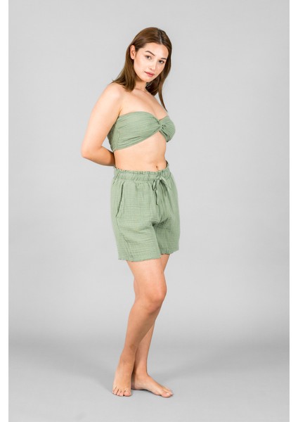 Müslin Kadın Crop Top indirimleri