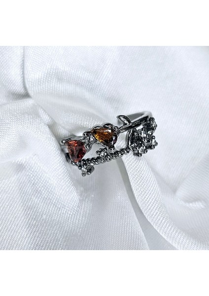 Sdükkan Design Y2K Taşlı Yüzük