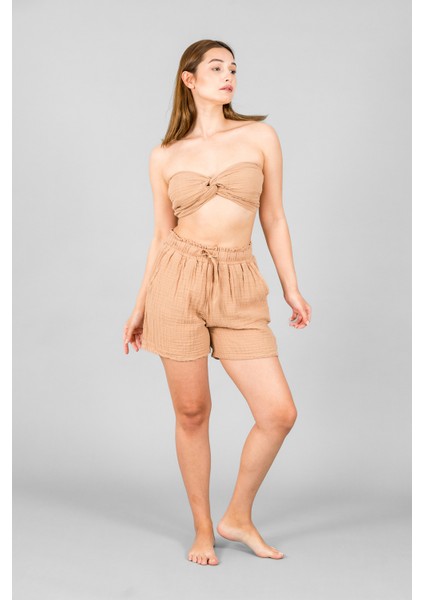 Müslin Kadın Şort