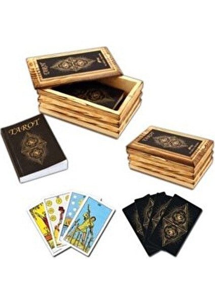 Tarot Kartı Ahşap Kutulu
