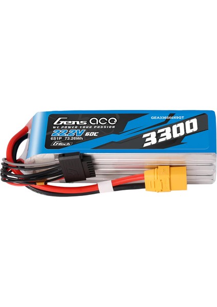 Gens Ace G-Tech Lipo Batarya 6s 3300MAH 60C