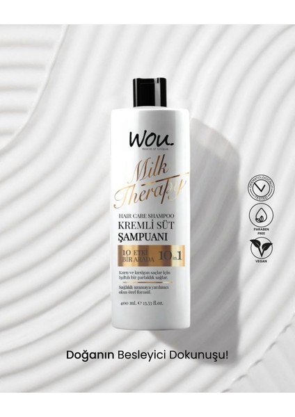 Wou. Milk Therapy Saç Bakım Sütü , Saç Pudrası Çanta Hediyeli Set fiyatları
