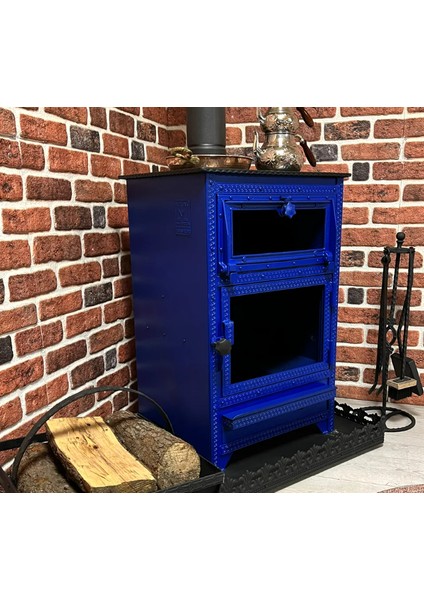 Mavi Fırınlı Şömine fiyatları