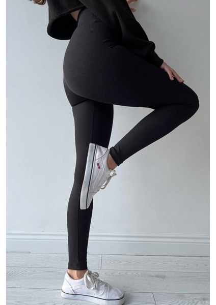 Fitilli Spor Yüksek Bel Tayt fiyatları