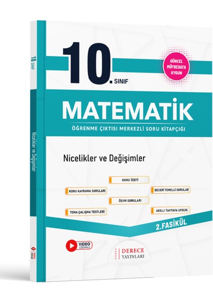 10.sınıf Matematik Modüller Set 2025 Güncel Müfr modelleri