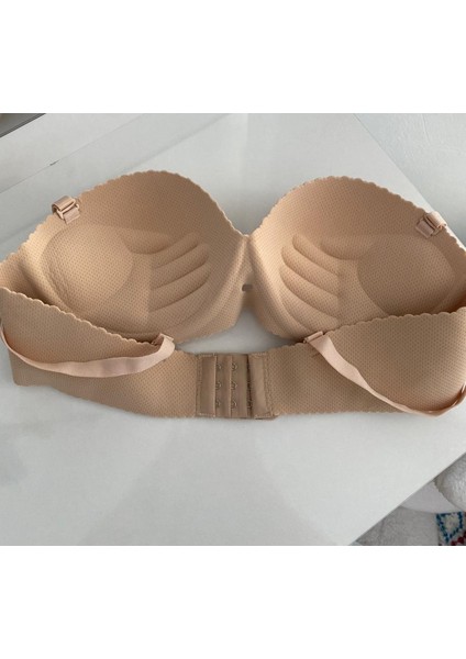 Dolgulu Iz Yapmaz Lazer Kesim Kalp Detaylı Balensiz Sütyen fırsatları