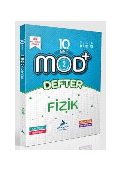 Paraf 10. Sınıf Mod Fizik Defter Yeni