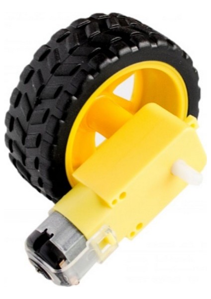 Maker Arduino 2WD Servolu Engelden Kaçan Robot Araba Kiti