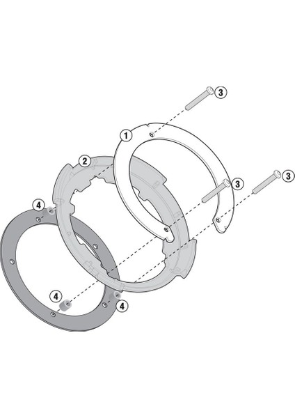 Tanklock Tank Çantası Bağlantı Flanşı – Yamaha Tracer 9 / Gt / Gt+ 2021–2023 Uyumu fiyatları