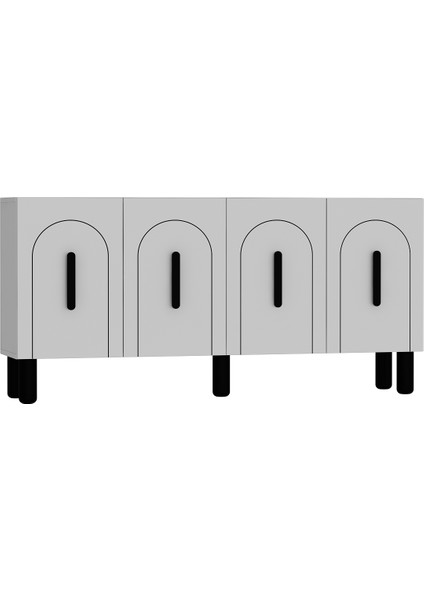 Yosundd (KB150) Bohem Konsol Beyaz-Siyah Kulp fırsatları