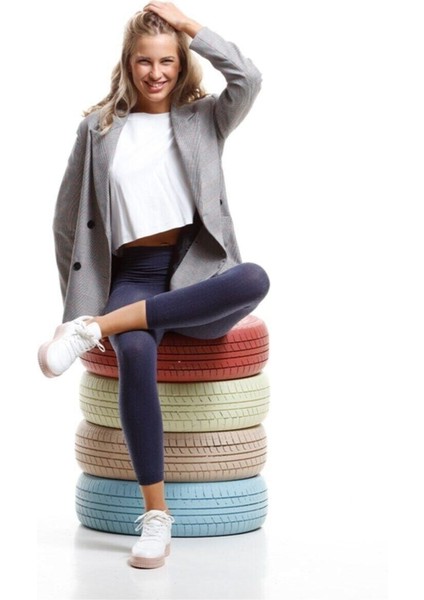 Kadın Siyah Termal Tayt modelleri