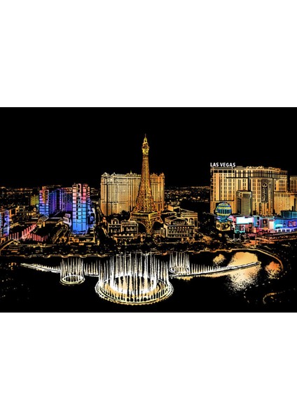 Kazıyarak Resim Yapma Sanatı – Hobi Çizim Kitleri – Scratch Art Kazıma Sanatı Seti - Kalem Dahil