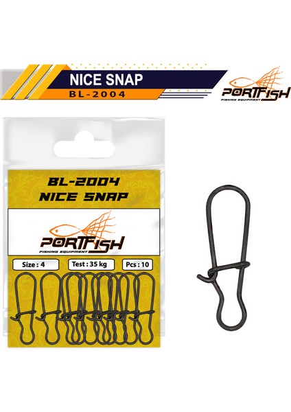 Portfish BL-2004 Maket Klipsi