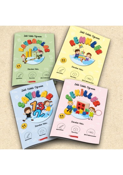 Zekâ Odaklı Öğrenim 4'lü Set (4 Kitap)