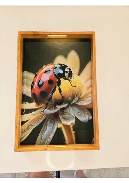 Ahşap Epoksi Servis Tepsisi modelleri