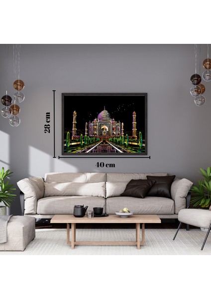 Kazıyarak Resim Yapma Sanatı – Hobi Çizim Kitleri – Scratch Art Kazıma Sanatı Seti - Kalem Dahil fırsatları