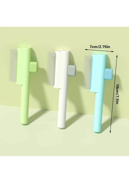 -Sık Dişli Basmalı Kedi Tarağı (kısa tüylü kediler için uygun ) modelleri