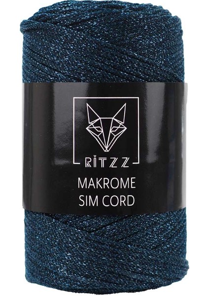 Makrome Sim Cord 2 mm B016 Parlament
