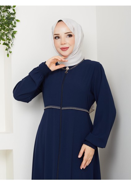 Gündelik Hac ve Umrelik Nakışlı Mevlana Ferace