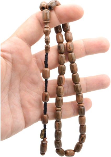 Isa Usta Imzali Çubuk Malzeme Kahverengi Sikma Kehribar Tesbih fırsatları