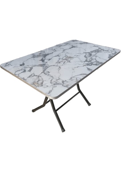 Mdf 6 Kişilik Çok Amaçlı Masa 115X70 Mutfak Masası Montajsız