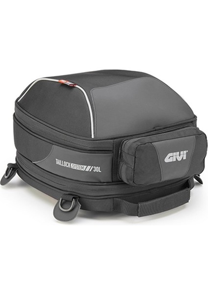 Black Taillock Easy Eyer 30LT Çanta + Givi Tanklocklu Eyer Aparatı Taban – Evrensel Uyum