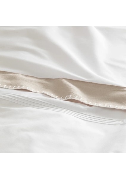 %100 Pamuk Saten Kumaş Nevresim Seti 240X220 cm - Carla Serisi fırsatları