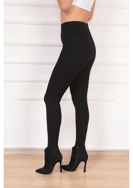 Geniş Kemer Çelik Örme Tayt fırsatları