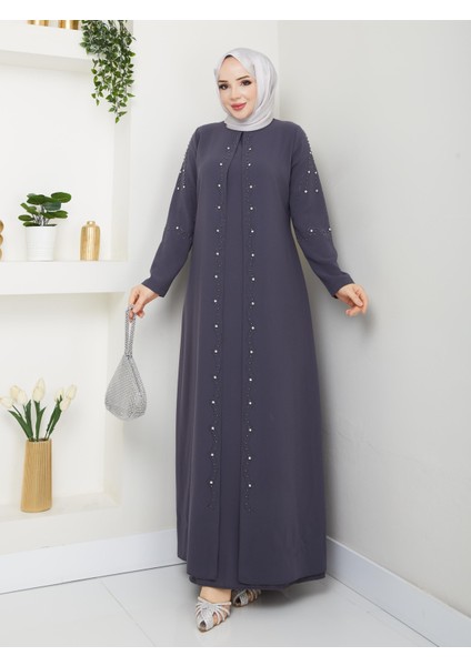 Büyük Beden Tam Boy Pelerinli Anne Elbisesi indirimleri