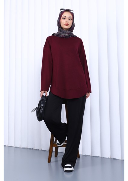 Mürdüm Bisiklet Yaka Modal Sweat modelleri