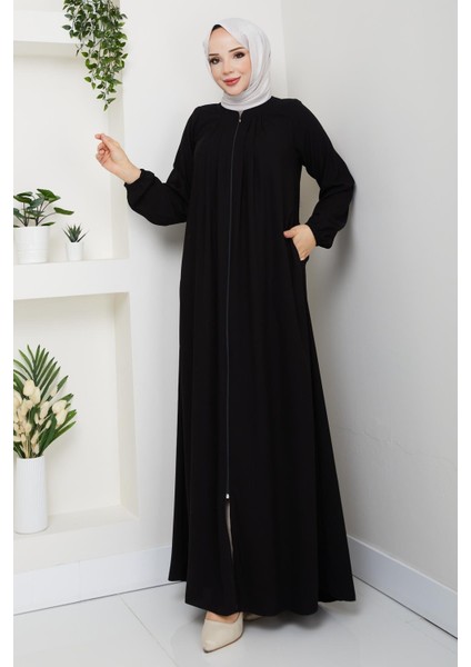 Gündelik Hac ve Umrelik Boyundan Pileli Ferace indirimleri