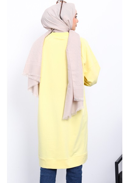 Sarı Yanları Yırtmaçlı Modal Tunik fırsatları