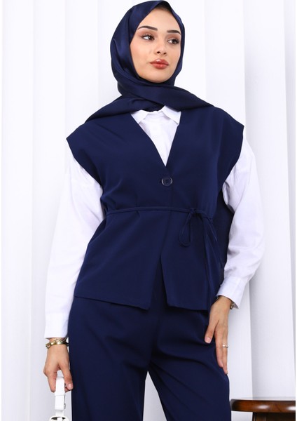 Lacivert Yelek Pantolon Ikili Takım fırsatları