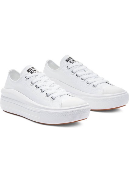 Chuck Taylor All Star Move Platform Unisex Beyaz Sneaker.102