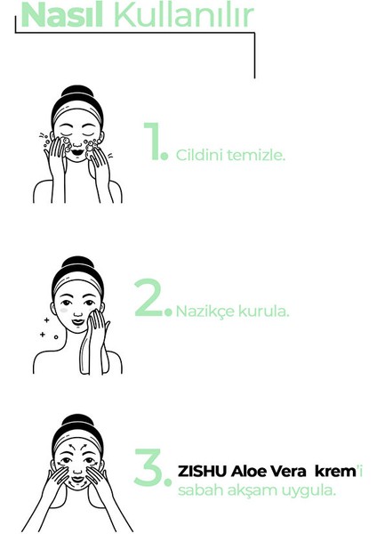 ZİSHU Aloe Vera Nemlendirici Krem – El, Yüz ve Vücut 20 ml indirimleri