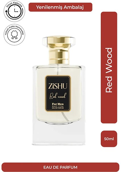 ZİSHU Red Wood Erkek Parfümü EDP 50 ml