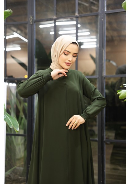 Gündelik Hac ve Umrelik Mevlana Kolu Gipe Dikişli Ferace modelleri