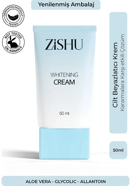 ZİSHU Cilt Beyazlatıcı Krem 50 ml