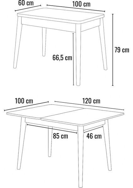 Dolunay Masa Atlantik Çam
