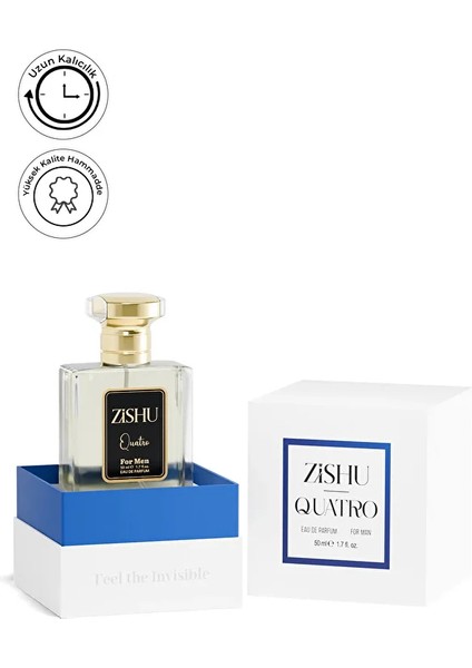 ZİSHU Quatro Erkek Parfümü EDP 50 ml indirimleri