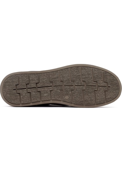 Erkek Bej Bağcıklı Nubuk Deri Sneaker 25WFD7607V3 fırsatları