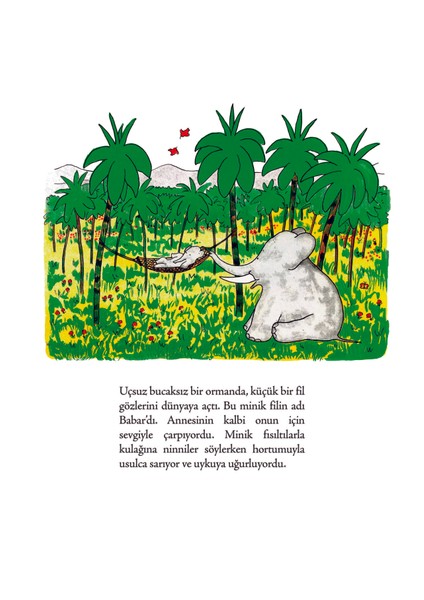 Küçük Fil Babar'ın Hikayesi - Jean De Brunhoff - Ötüken Neşriyat