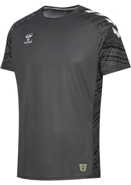 Line Traning Erkek Siyah Bisiklet Yaka Tişört